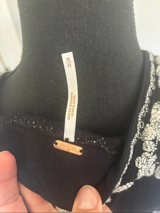 Free people Black Floral Embroidered Maxi Dress - Women's - Picture 4 of 4